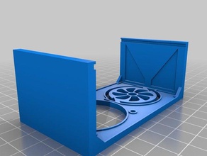 mks gen-2z v12 remixed fan holder 3d printer parts 3d print model - Mito3D