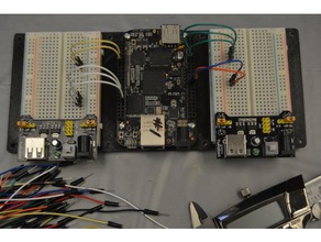 beaglebone black development board electronics breadboard prototyping 3d print model - Mito3D