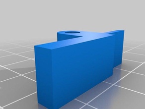 Merkez beraberlik içinde uzun tabanı yakalamak mandalı 3d baskı 3d print model - Mito3D