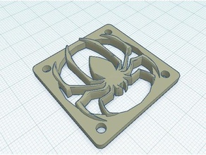 40mm 50mm tarantula fan cover 3d printer accessories tevo 3d print model - Mito3D