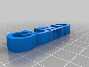 guild stcuthberts-guild word 3d printing 3d print model - Mito3D
