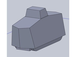 ww1 tanque pesado bf1 A impressão 3d 3d print model - Mito3D