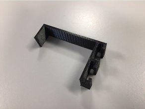 led-Streifen-Halter, Büro-cube-Wand-Paneele - Elektronik 3d print model - Mito3D