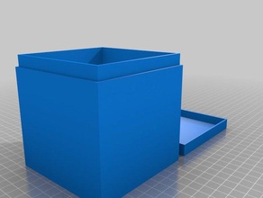 box 6 containers customized 3d print model - Mito3D