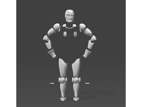 dr doom armadura traje de modelo La impresión en 3d 3d print model - Mito3D