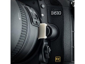 nikon d610 lente de seguro câmera 3d print model - Mito3D