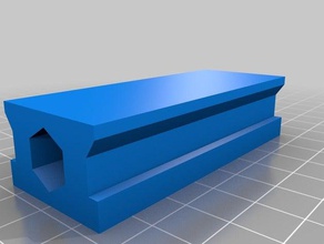 imprimible ferroviario lineal horizontal Impresora 3d de las piezas el movimiento la impresora eje rail reprap 3d print model - Mito3D