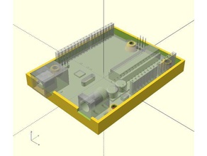 arduino trays electronics uno 3d print model - Mito3D