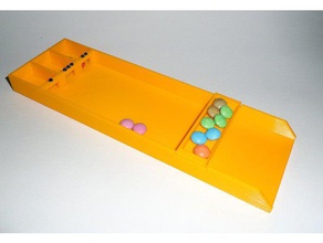 smarties shuffleboard winner eats them all toys & games 3d print model - Mito3D
