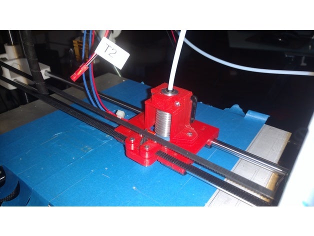 e3dv6 de apoio lite prusa i2 clones Impressora 3d peças e3dv6mount 3D print model - Mito3D