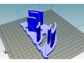 remix daveyclk 30 3d scanner case 2 & 3 welded without ext wall printing 3d print model - Mito3D