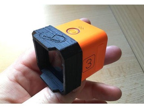 runcam 3 protetor de lente r c veículos câmera, ação tampa falha rnucam a tela 3d print model - Mito3D