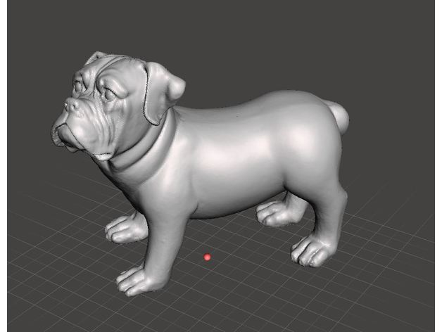 dog scan chien animals 3d scanning 3D print model - Mito3D