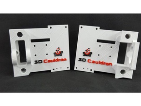 lulzbot taz 4 5 6 x-Achse Montageplatte 3d-Drucker Teile taz4 taz5 3d print model - Mito3D