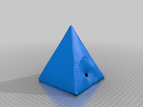 pyramid tissues scans & replicas makerbotdigitizer scan 3d print model - Mito3D