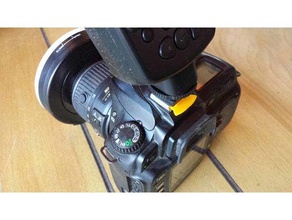hot shoe adapter de la caméra appareil photo l'adaptateur sabot nikon 3d print model - Mito3D