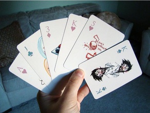 portal kartları oyunlar ace kamera chell kulübü arkadaşı küp elmas oyun kalp jack Kral kraliçe ratman spade vana 3d print model - Mito3D
