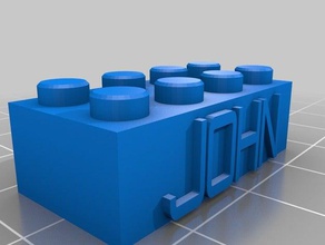 john construction toys customized 3d print model - Mito3D