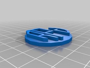 rowan-Medaille Schmuck kundengebundene 3d print model - Mito3D