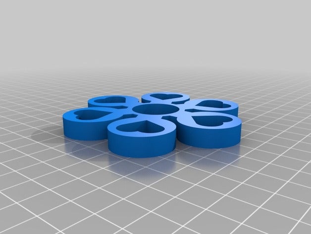 coco coeur spinner jouets mécaniques personnalisé 3D print model - Mito3D