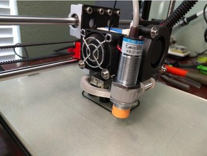 hictop Runde Teil Kühler leveling sensor montieren 3d-Drucker Teile auto bed print 3d print model - Mito3D