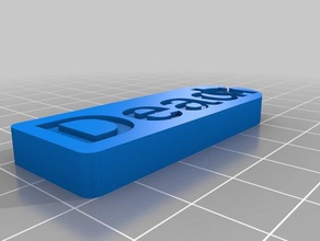 deadmon organizasyon özelleştirilmiş 3d print model - Mito3D