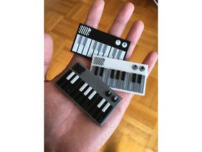 Spielzeug-Synthesizer-Modell Kunst Musik synthesizer 3d print model - Mito3D