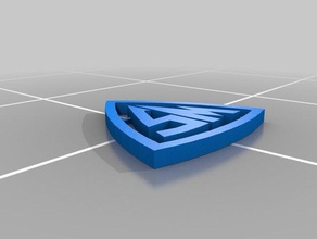 logo fixe 2d art 3d print model - Mito3D