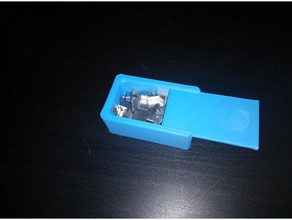 casella di scorrimento famiglia box caselle contenitore i contenitori pillola 3d print model - Mito3D