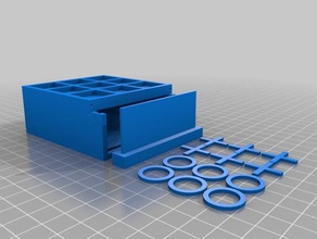 backpack tic-tac-toe 3d printing 3d print model - Mito3D