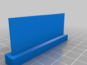 tic-tac-dedo del pie de reemplazo la puerta La impresión en 3d 3d print model - Mito3D