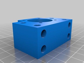 bk-12 ball screw bearing block 3d printer parts 3d print model - Mito3D