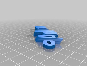 mi personalizados iamburny de adán - nombre llavero mando organización personalizado 3d print model - Mito3D