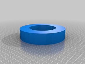 meine angepasste einfache disk-Loch kundengebundene 3d print model - Mito3D