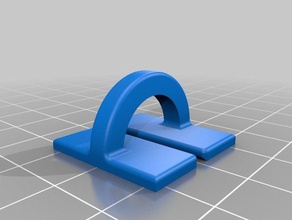 velcro filament guide 3d printer accessories 3d print model - Mito3D