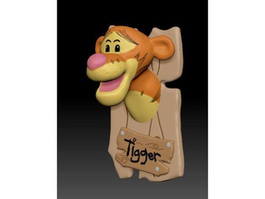 tigger trofeo juegos y juguetes de disney winnie pooh 3d print model - Mito3D
