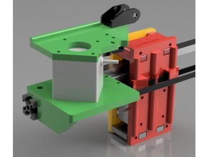 ft5 x-stepper support ft8 & ft9 3d printer parts folgertech stepper motor mount 3d print model - Mito3D