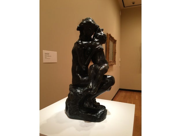 kardeş rodin portland Sanat Müzesi sanat 3d tarama 3D print model - Mito3D