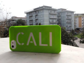 cali-giuseppe mobile phone customized 3d print model - Mito3D