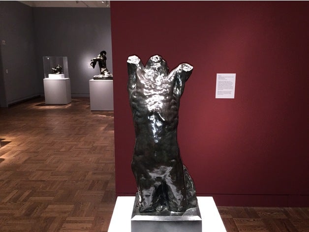 narcisse rodin portland art museum Kunst 3d-scan 3D print model - Mito3D