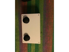 camera cassetta di due joystick l'elettronica ads1115 box il fai da te esp8266 gamecontroller myrobotlab pcf8574 webserver 3d print model - Mito3D