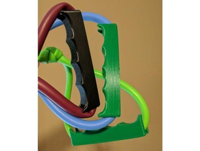 stretch-band handle Ersatz-Teile 3d print model - Mito3D