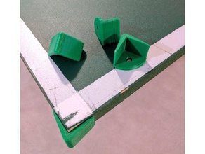 ping-pong-Tisch-Ecke Ersatz-Teile 3d print model - Mito3D
