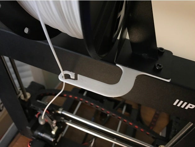 filament guide monoprice maker select wanhao duplicator i3 cocoon create 3d printer parts 3D print model - Mito3D