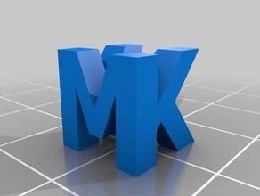 m sculptures customized 3d print model - Mito3D