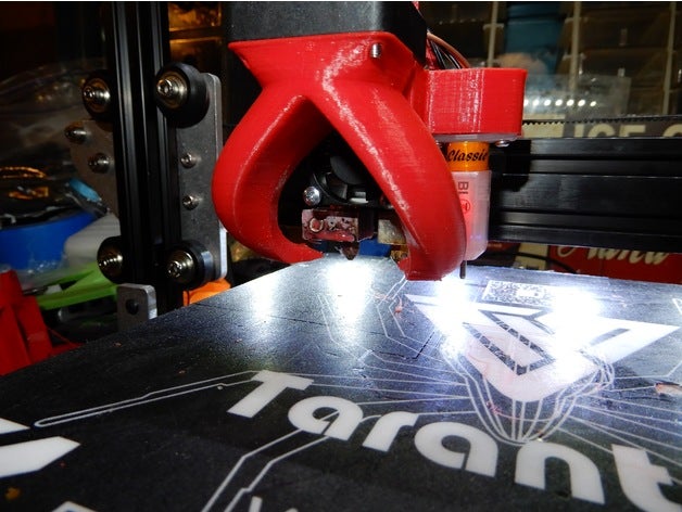 tevo tarantula dual hotend fang Lüfter bl-touch 3d-Drucker Teile fan 3D print model - Mito3D