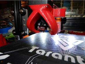 tevo tarantula dual hotend fang Lüfter bl-touch 3d-Drucker Teile fan 3d print model - Mito3D