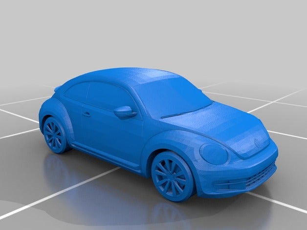 volkswagen beetle 2012 vehicles car vw 3D print model - Mito3D