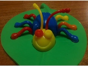 escarabajo de juego globo ocular juegos milton bradley openscad impresión rápida reemplazo juguete 3d print model - Mito3D