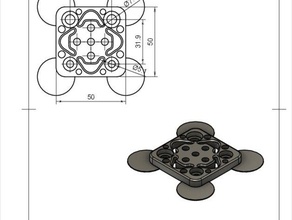 portique mini v roues L'imprimante 3d de pièces openbuilds 3d print model - Mito3D
